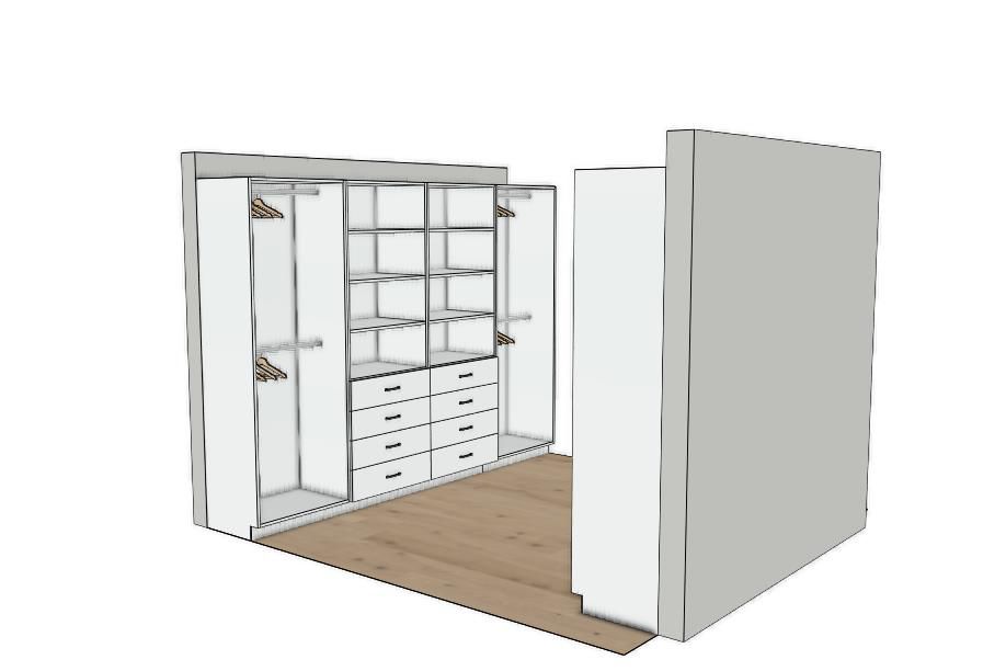 Closet design 1
