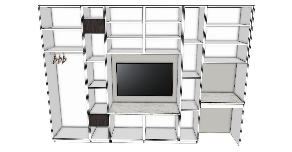 TV unit design 4